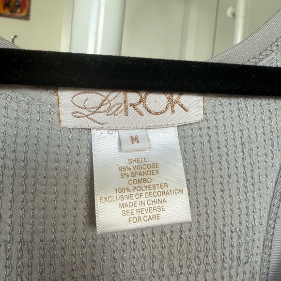 LaRok Silver Mini Dress - Picture 6 of 6